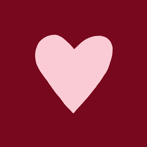 An animation of a heart that comes undone to form the words Shula Melamed